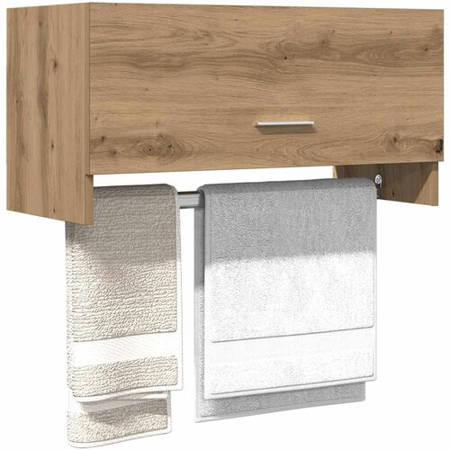 VidaXL Ormar Artisan hrast 70x32,5x35 cm izrađeno drvo Slike