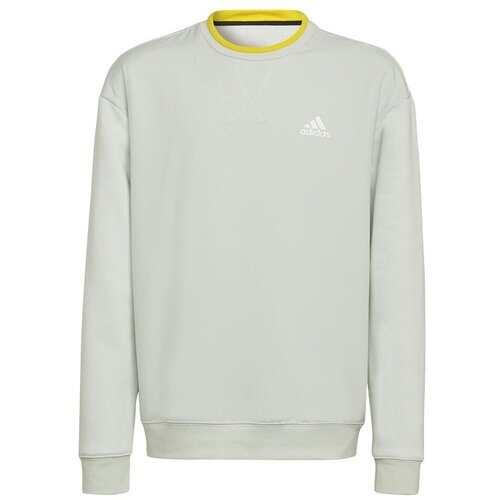 Adidas Puloverji Crew Fleece All Szn Siva Cene