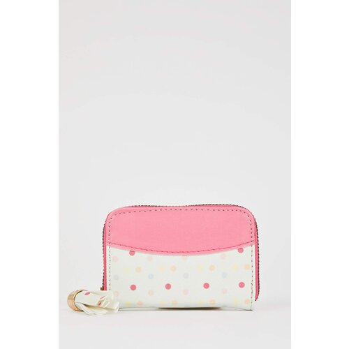 Defacto Women Faux Leather Patterned Wallet Slike