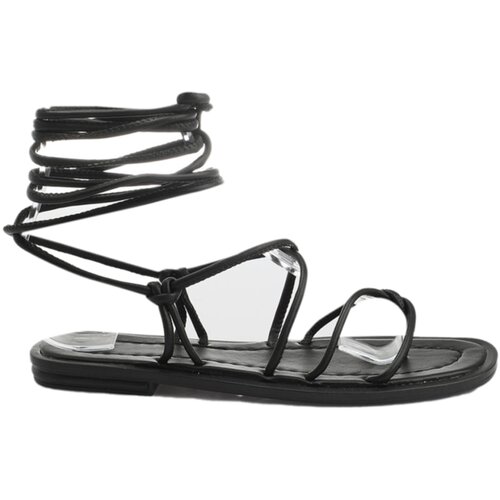 Trendyol Sandals - Black - Flat Slike