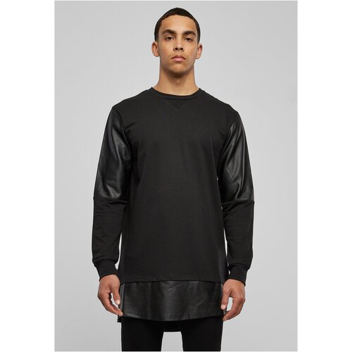 Urban Classics Long zipper made of synthetic leather blk/blk Cene