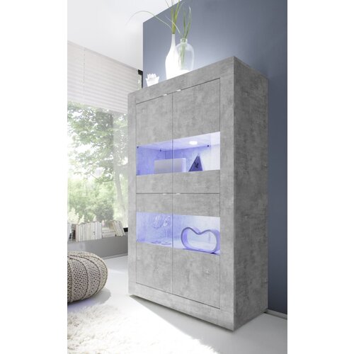 LC Mobili Vitrina s 4 vrati brez osvetlitve Basic 202915-06 Cene