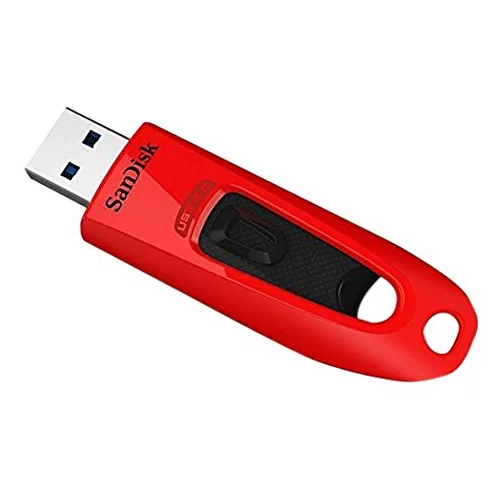 Sandisk 64GB ultra usb 3.0 spominski ključek - rdeč