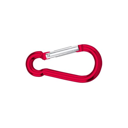DÖRNER&HELMER 4815724 karabineri, aluminijski, crvene boje, eloksirani 60 mm 20 kom. Cijene