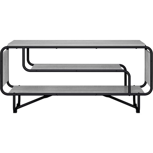  TV stalak 98 x 36 x 45 cm Siva Sonoma Konstruirano drvo Slike