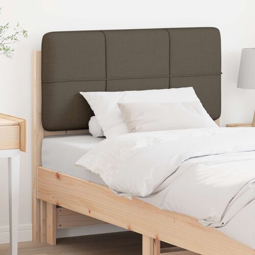 vidaXL tapecirani uzglavlje smeđa i taupe 75 cm čvrsto borovo drvo Cijene