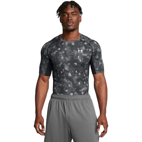 Under Armour UA HG Armour Prtd SS-BLK