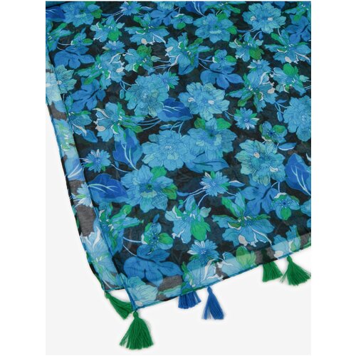 Orsay Blue Ladies Flowered Scarf - Ladies Slike