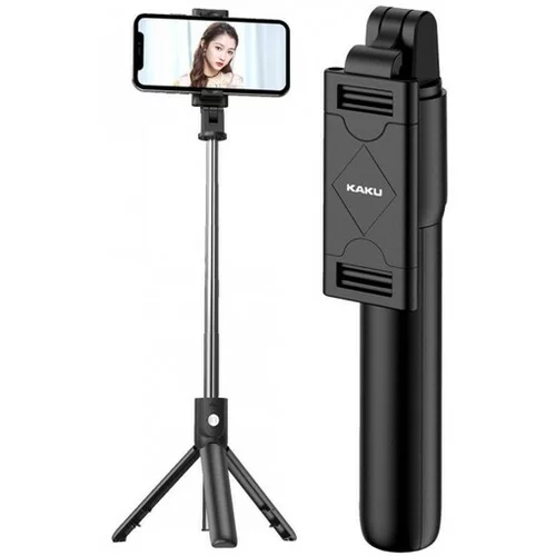 Kaku Ksc-344 selfie tripod stojalo za snemanje in slikanje selfie posnetkov - črn