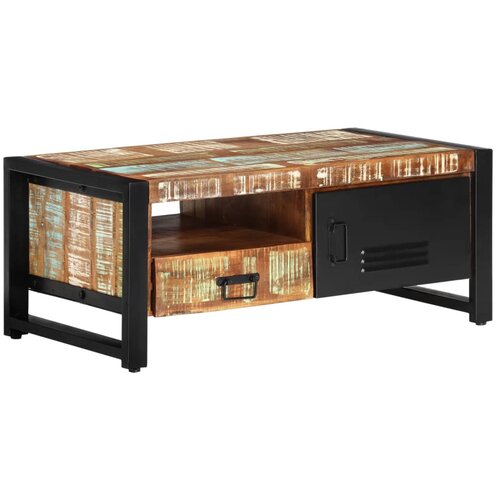  Stolić za kavu 100 x 50 x 41 cm od masivnog obnovljenog drva Cijene