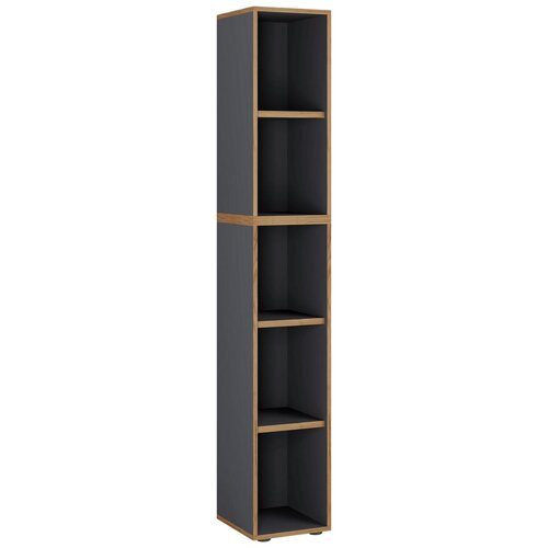 MID.YOU Pisarniški Regal Salia B30, Antracit, Barva Hrasta Cene