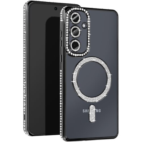 AVIZAR Diamantno ohišje za Samsung Galaxy A35 MagSafe Contour Strass, Črna, (5000013800) Cene