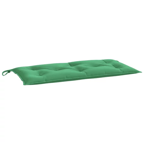 vidaXL jastuk za vrtnu klupu zeleni 100 x 50 x 7 cm od tkanine