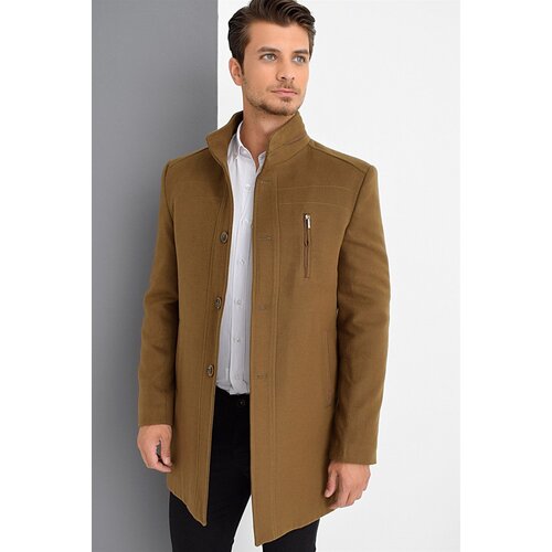 Dewberry PLT8386 MEN'S COAT-CAMEL Cijene