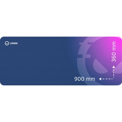 Lorgar gaming podloga za mi&amp;scaron;a glavna 139 LRG-GMP139 plava Slike