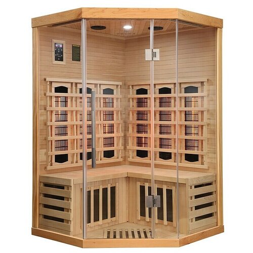 Sanotechnik IR kabina Supreme (2.460 W, 7 rdečih reflektorjev, 120 x 120 x 190 cm) Cene