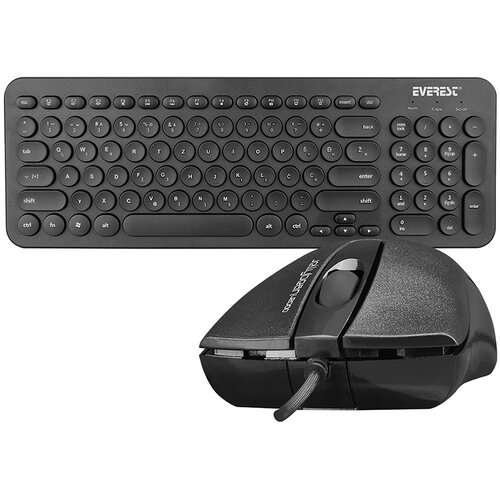  + miš Everest KM-01K Black USB, BiH layout Cene