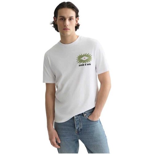 SCOTCH &amp;amp; SODA bela mu&amp;scaron;ka majica Slike