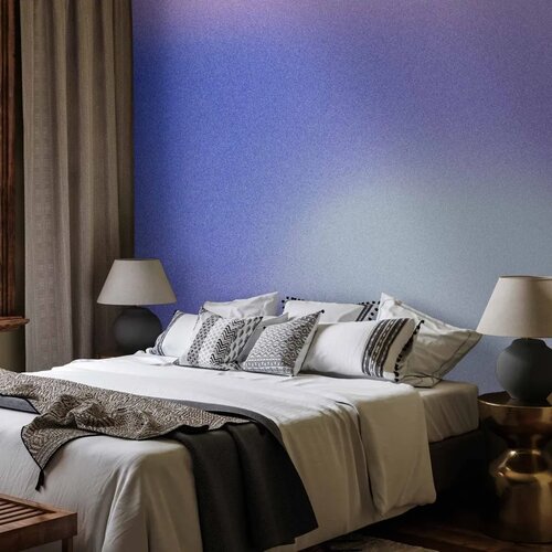  Foto tapeta - Heather Mist - Delicate Gradient Comprising Various Shades of Violet 200x140 Standard Slike