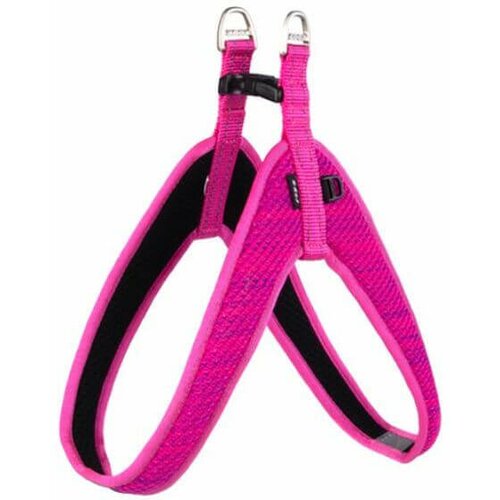 Rogz fast-fit harness am xxs roze Slike