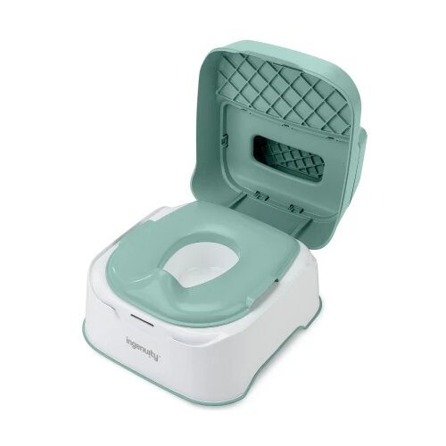 Kids II INGENUITY 3-U-1 SISTEM - NOSA POTTYSTEPERADAPTER - WHITEMINT 12M+ (SKU17143) Slike