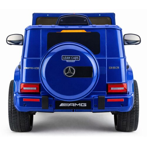  Licencirani auto na akumulator Mercedes AMG G63 2x200W - plavi/lakirani Slike