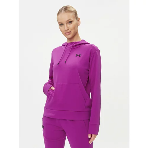 Under Armour Jopa Armour Fleece Hoodie 1373055 Roza Loose Fit