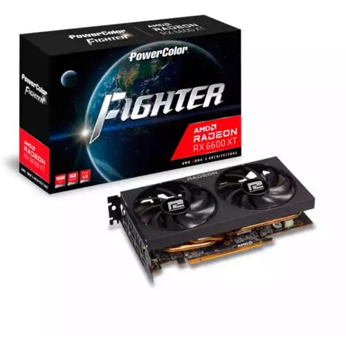 PowerColor grafička karta fighter RX6600 8GB GDDR6 128bit HDMI/3XDP Cene