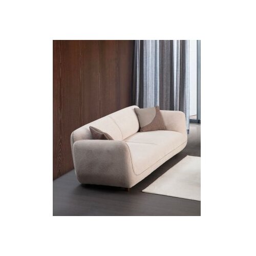 Atelier Del Sofa Sofa sa 4 sedi&amp;scaron;ta Pavia, 260x90x75 cm, Krem Slike