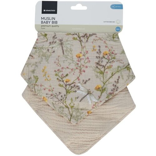 Kikka Boo Portikle od muslina set 2 kom Secret Garden Beige Cene