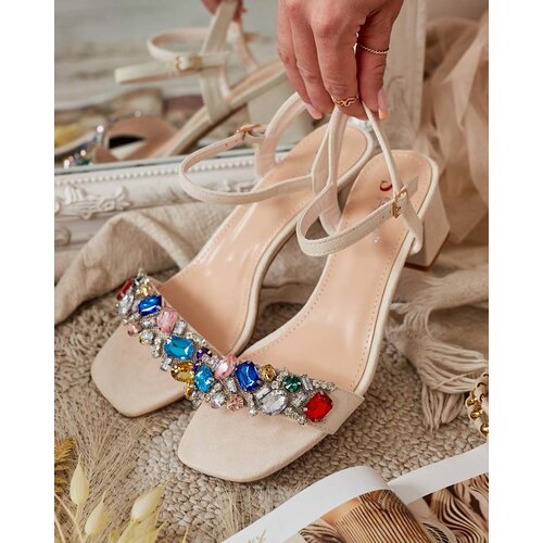 Resti Women's Sandals on a post with crystals Osdar Cene