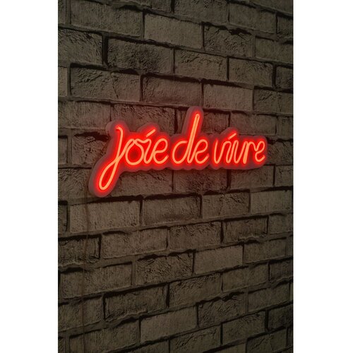 Wallity Zidna LED dekoracija Joie de Vivre, IP67, 375 cm, 12V, 4000K, 40000, Crvena Slike