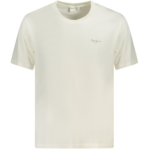 PepeJeans SHORT SLEEVE T-SHIRT MEN WHITE Slike