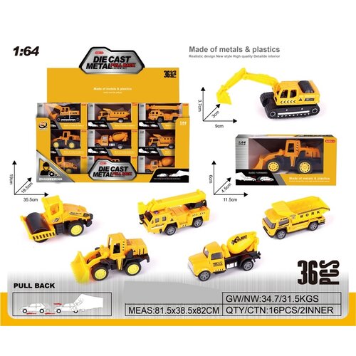 Merx metalni kamiončići 36 pcs ( ms63364 ) Cene