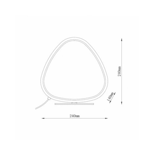  solea 22 stona lampa 12W 3000/4000/6000K bela Slike