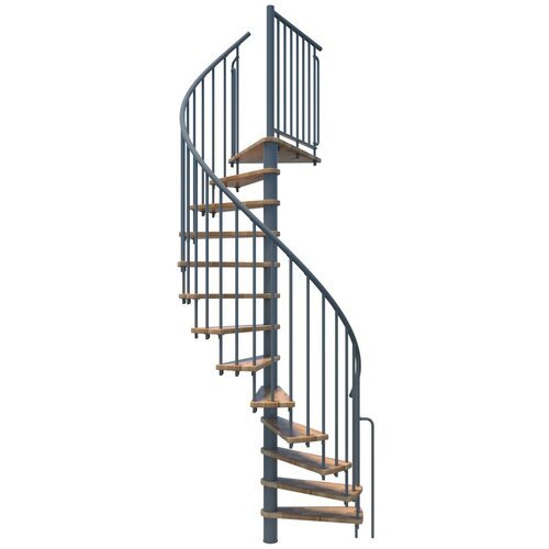 Minka spiralne stepenice - berlin siva bukva 140 cm Slike