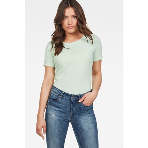 G-star T-shirt - G-STAR Mysid slim recycled dye r t wmn s- green Cene