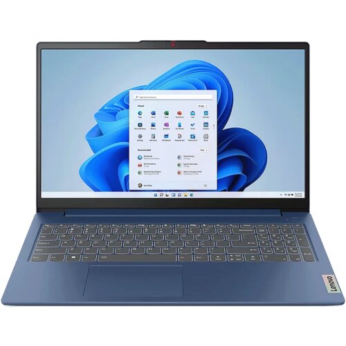 Lenovo Laptop 15.6&amp;quot;, AMD Ryzen 3 7320U 2.4GHz, 8GB, SSD 256GB, IdeaPad Slim 3 15AMN8, Plavi Slike