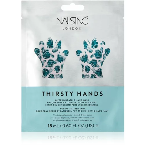 Nails Inc. Thirsty Hands vlažilna maska za roke 18 ml