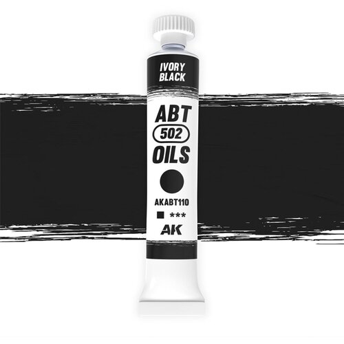 AK Interactive Ivory Black - Abteilung 502 Uljana Boja 20ml - AKABT110 Cene