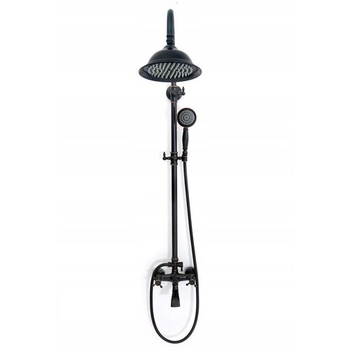REA Bath Tu&amp;scaron; set z izlivom Retro Old Black Slike