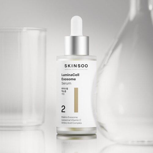 SKINSOO LuminaCell Exosome Serum posvjetljujući serum za lice 50 ml Slike