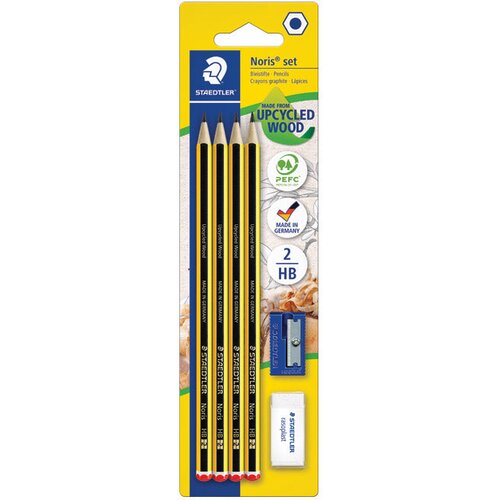 Olovka GRAFITNA HB NORIS PK4 PLUS GUMICA PLUS &Scaron;ILJILO STAEDTLER 120S1 BK4D BLISTER Cijene