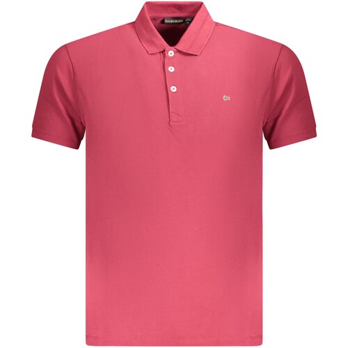 Napapijri MEN&amp;amp;#39;S SHORT SLEEVE POLO SHIRT RED Slike