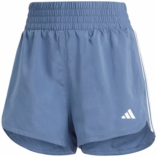 Adidas Športne hlače 'Pacer' svetlo modra / bela