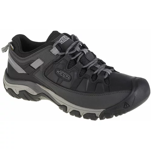 Keen Trekking čevlji Targhee Iii Wp 1026329 Black/Steel Grey