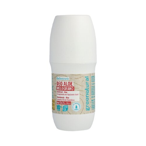 Greenatural Roll-on deodorant aloe vera in hialuronska kislina - Granatno jabolko Cene
