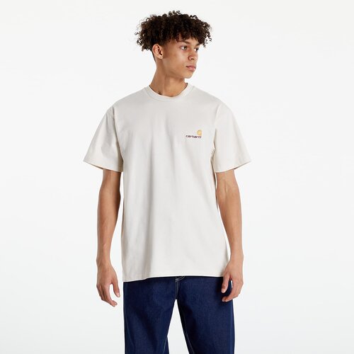 Carhartt WIP Majica S/S American Script T-Shirt Natural M Cene