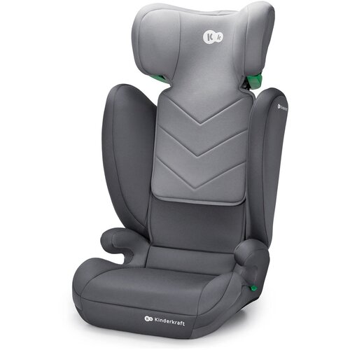 Kinderkraft avtosedež I-Spark i-Size 15-36 kg (100-150 cm) brez Isofixa, siv Slike