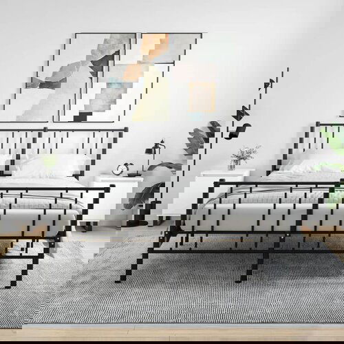 VidaXL Noćni ormarići 2 kom sjajni bijeli 40x30x50cm konstruirano drvo Slike